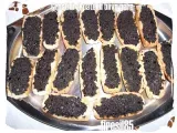 Ricetta Crostini di patè di olive nere