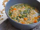 Ricetta Zuppa di grano con verdure