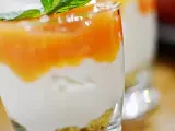 Ricetta Bicchierino di croccante, crema di ricotta e gelée di arancia