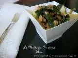 Ricetta Finger Food d'Atmosfera: Orecchiette con cozze e spinaci e foto progressi dieta