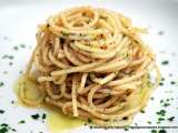 Ricetta Dal garum alla pasta: spaghetti alla chitarra con colatura di alici