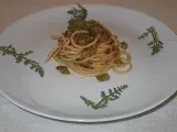 Ricetta Spaghetti tonno e finocchietto selvatico