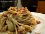 Ricetta Spaghetti con salsiccia e verza