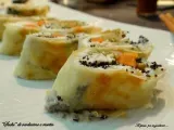 Ricetta Sushi di pasta fillo con verdure e ricotta