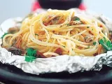 Ricetta Spaghetti e vongole al cartoccio