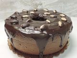 Ricetta Chiffon cake al cacao e mandorle (primo compliblog)
