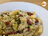 Ricetta Pasta con zucchine e pomodori secchi: un primo piatto veloce e gustosissimo!
