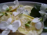 Ricetta In cucina con i fiori : ravioli al formaggio e geranio bianco