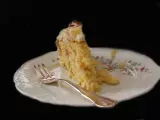 Ricetta Torta soffice con crema e banane