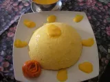 Ricetta Bavarese al mandarino con zabaione al moscato e salsa di cachi