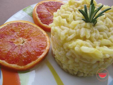 Ricetta Risotto all'arancia e rosmarino