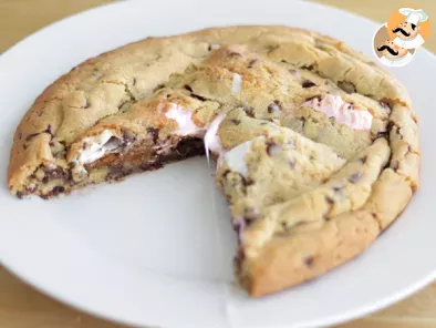 Ricetta Torta cookie con cioccolato e marshmallows