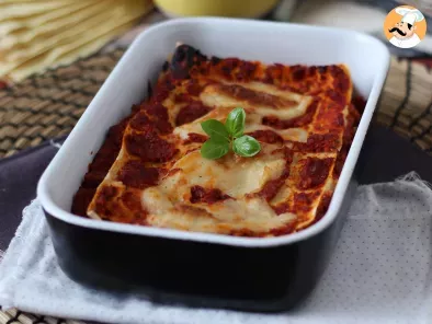 Lasagne vegetariane, la vera ricetta con proteine di soia