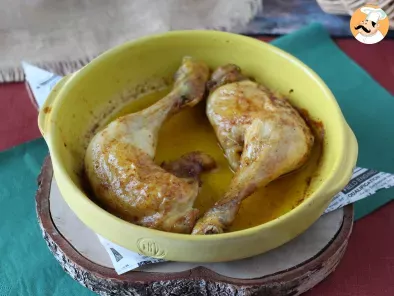 Cosce di pollo al forno, la ricetta facile con i tempi di cottura giusti