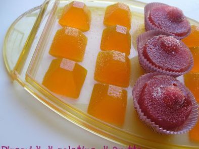 Ricetta Piramidi di gelatina alla frutta