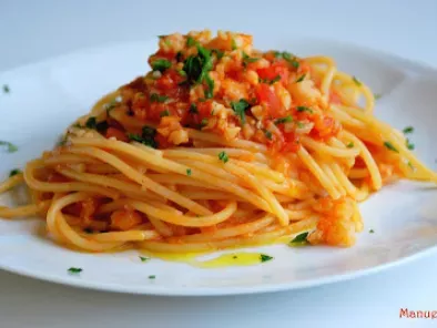 Spaghetti con ragù di seppia