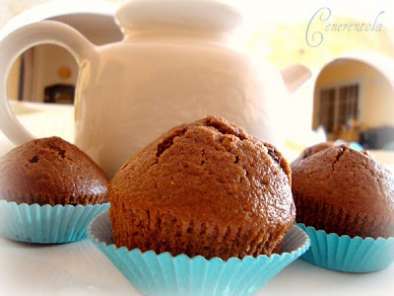 Ricetta Muffin cioccolato e marmellata di pere