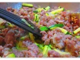Tappa 1 - Risotto con salsiccia e zucchine