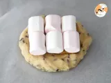 Tappa 7 - Torta cookie con cioccolato e marshmallows