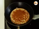 Tappa 5 - Pancake salati con prosciutto cotto e formaggio