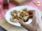 Tappa 3 - Crostini con gorgonzola, noci e miele