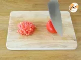 Tappa 2 - Tartare di prosciutto, pomodori e melone