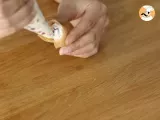 Tappa 6 - Coni di pasta brick con crema al formaggio e bresaola