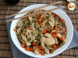 Tappa 5 - Noodles con pollo e verdure (express)