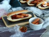 Tappa 5 - Hot dog sanguinanti, la ricetta facile per Halloween