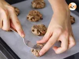 Tappa 2 - Cookies vegani con 3 ingredienti: fiocchi d'avena, banana e cioccolato