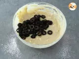Tappa 2 - Plumcake salato con olive nere e feta