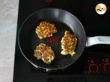 Tappa 4 - Frittelle di cavolfiore e broccoli aromatizzate al curry