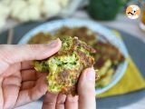 Tappa 5 - Frittelle di cavolfiore e broccoli aromatizzate al curry