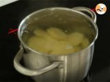 Tappa 1 - Tortino di patate con scamorza e pancetta