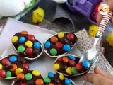 Tappa 5 - Ovetti di Pasqua ripieni con crema al cioccolato e m&m's
