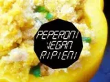 Tappa 1 - Peperoni ripieni vegan con tofu e curcuma