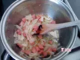 Tappa 1 - Salsa di pomodoro e pelati con wurstel