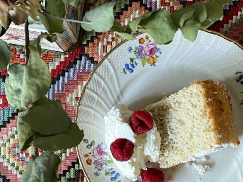 Angel food cake, ricetta di Martha Stewart