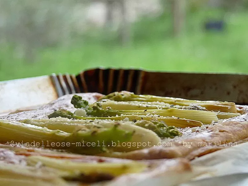 Asparagi al parmigiano su sfoglia croccante alla senape - foto 4
