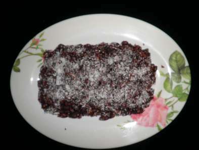 Barretta di cioccolato con riso soffiato uvetta e cocco - foto 2