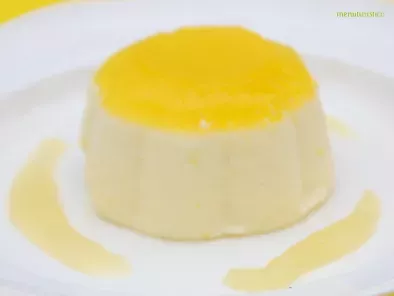 Bavarois alla vaniglia con gelatina e salsa di mandarino - foto 2