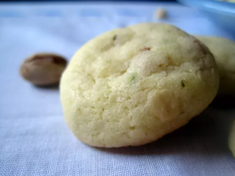 Biscotti al cioccolato bianco e pistacchi - foto 5