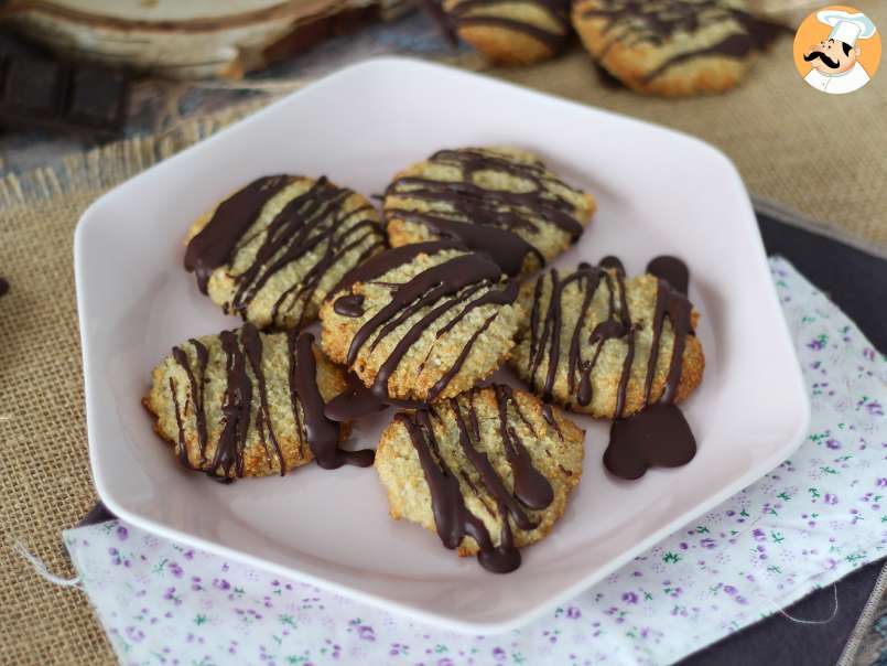 Biscotti con okara di avena e cioccolato - foto 3