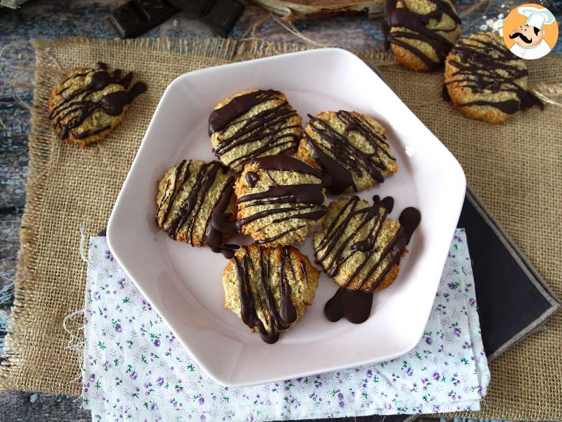 Biscotti con okara di avena e cioccolato - foto 4