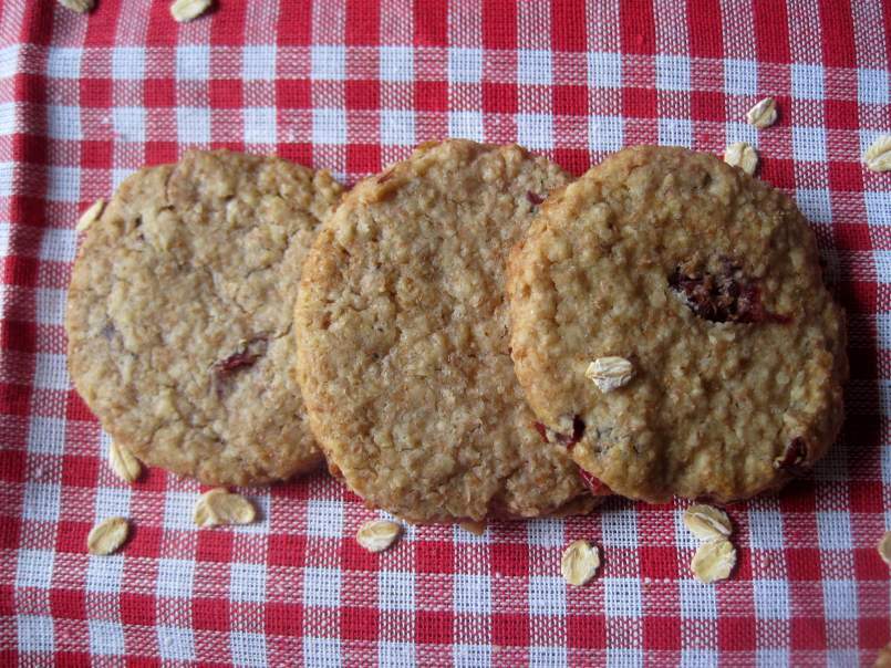 Biscotti Grancereale con fiocchi d' avena e mirtilli rossi secchi - foto 6