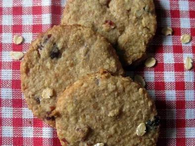Biscotti Grancereale con fiocchi d' avena e mirtilli rossi secchi - foto 5