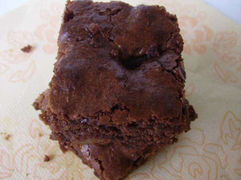 Brownies alle mele e cannella