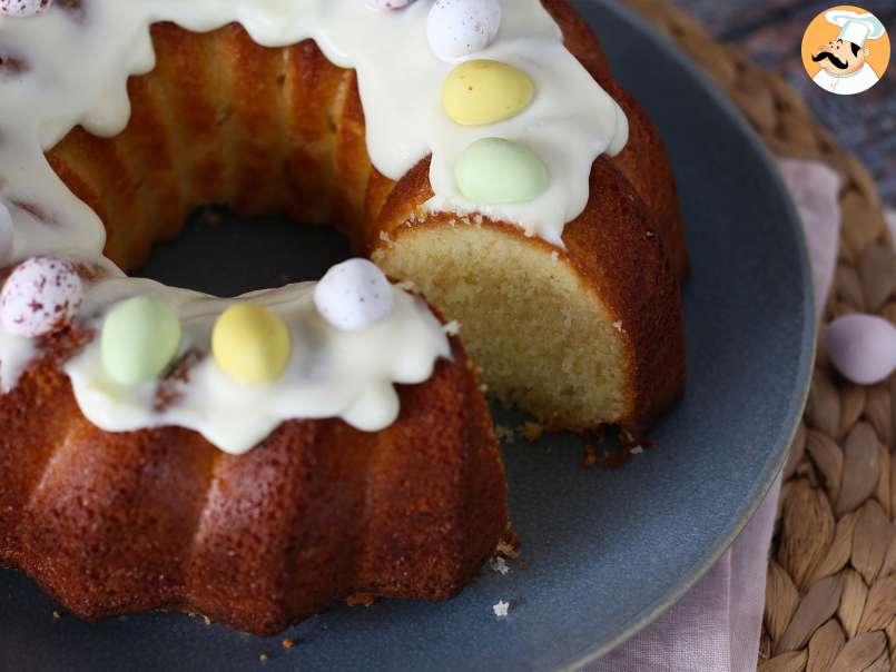 Bundt cake di Pasqua al limone e cioccolato bianco - foto 5