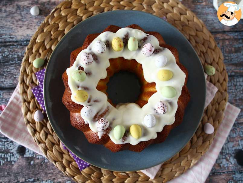 Bundt cake di Pasqua al limone e cioccolato bianco - foto 6