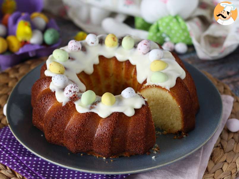 Bundt cake di Pasqua al limone e cioccolato bianco - foto 8